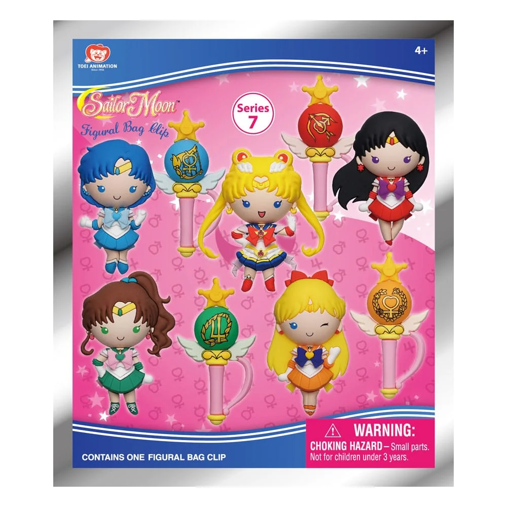 Sailor Moon 3D PVC Bag Clips Series 7 - 1 unidade